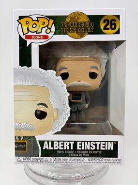 ALBERT EINSTEIN 26 Funko Pop! World History 2019